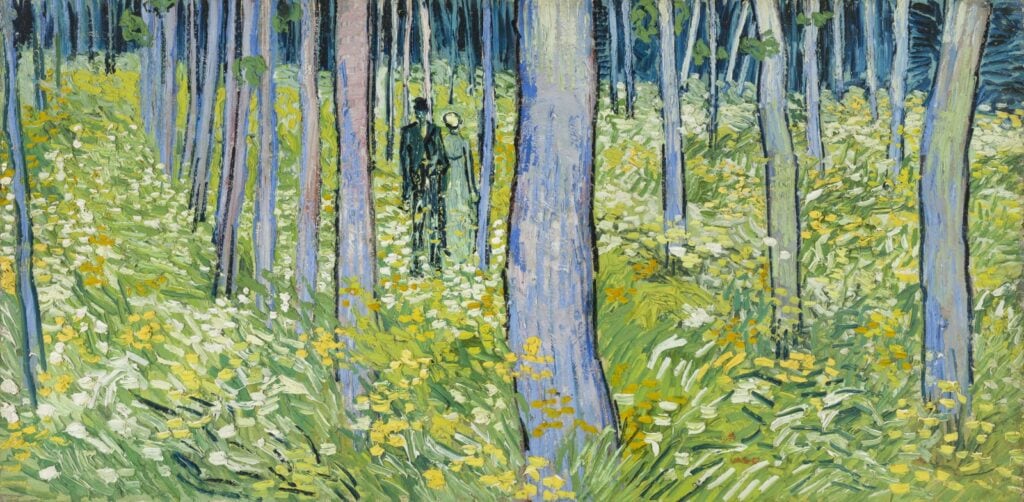 Vincent Van Gogh's "Undergrowth with Two Figures"
